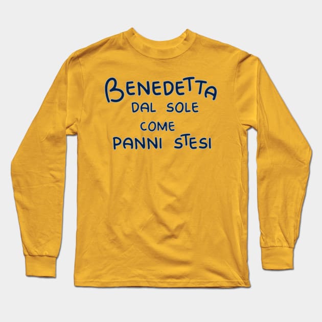 Benedetti dal Sole come Panni Stesi - Blessed Female Long Sleeve T-Shirt by Babush-kat